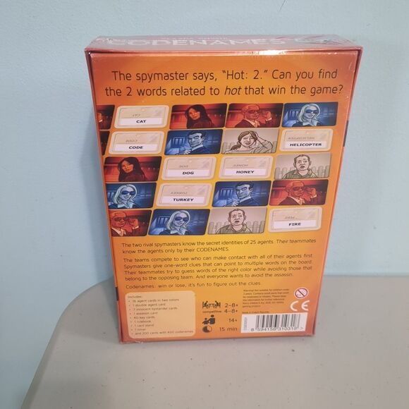 Codenames SEALED NEW Board Games BG1 - Picture 2 of 2